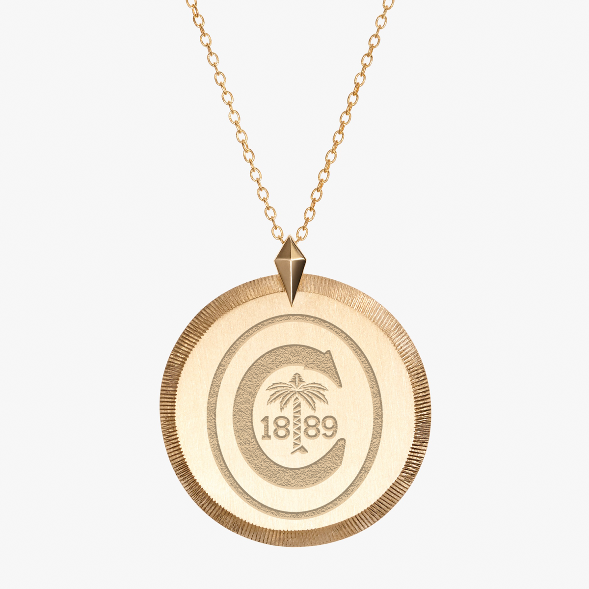 Clemson Florentine Pendant