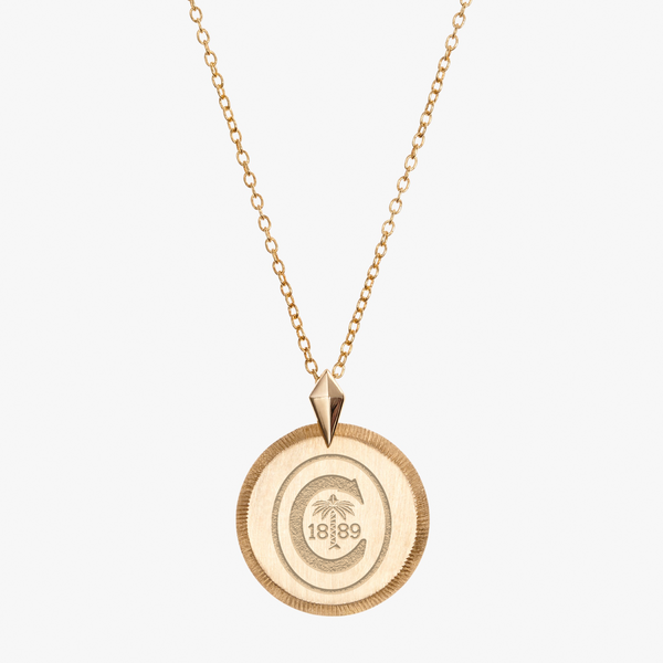Clemson Florentine Pendant