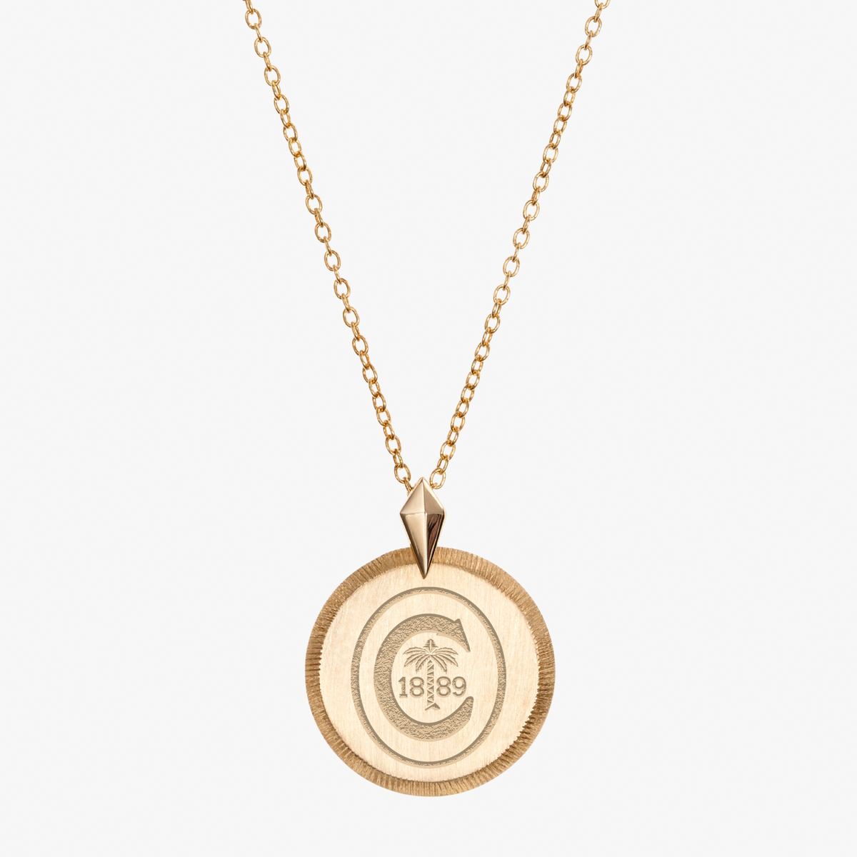 Clemson Florentine Pendant