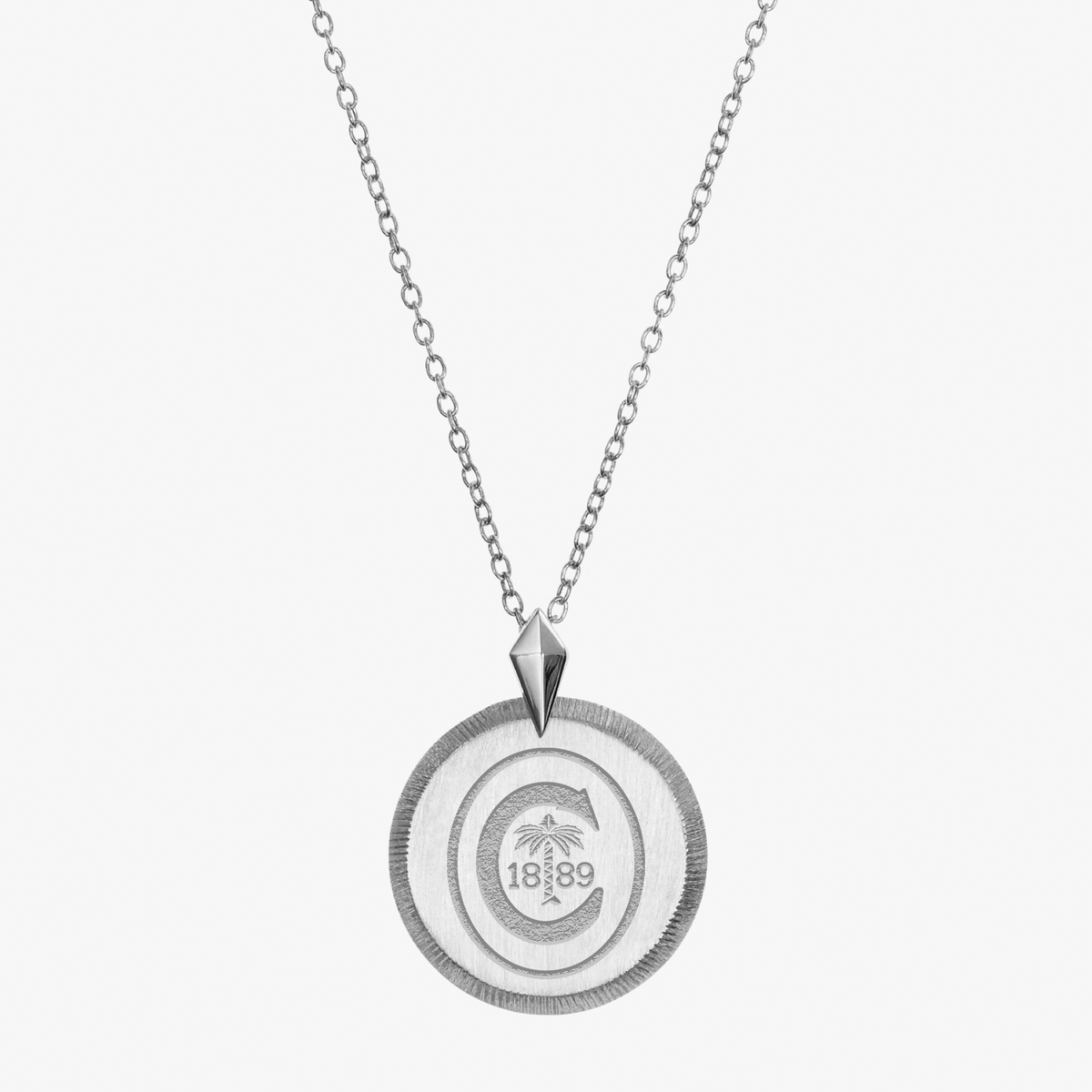 Clemson Florentine Pendant