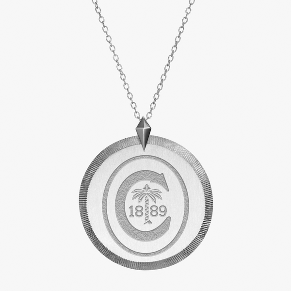 Clemson Florentine Pendant