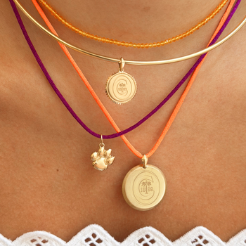 Clemson Paw Charm