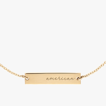 American Horizontal Bar Cavan Gold Close Up