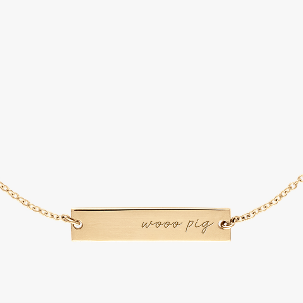 Arkansas Wooo Pig Bracelet