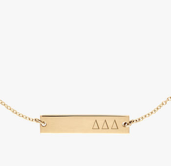 Delta Delta Delta Bracelet