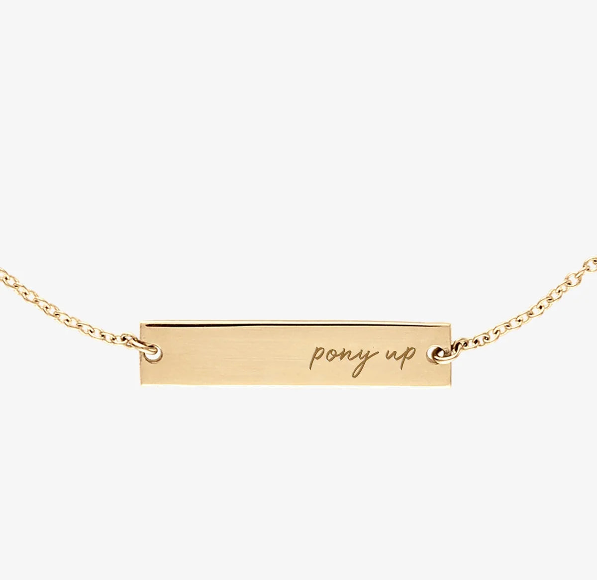 SMU Pony Up Bracelet