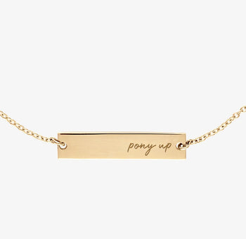 SMU Pony Up Bracelet