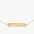 TCU Horizontal Necklace Cavan Gold Close Up
