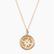 Theta Phi Alpha Sunburst Compass Necklace