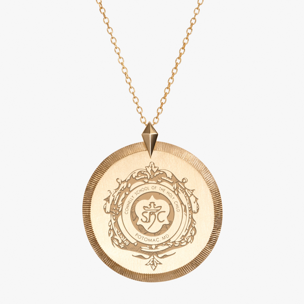 Holy Child Florentine Pendant