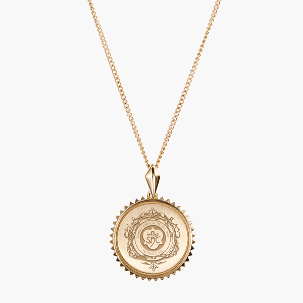 Holy Child Sunburst Pendant