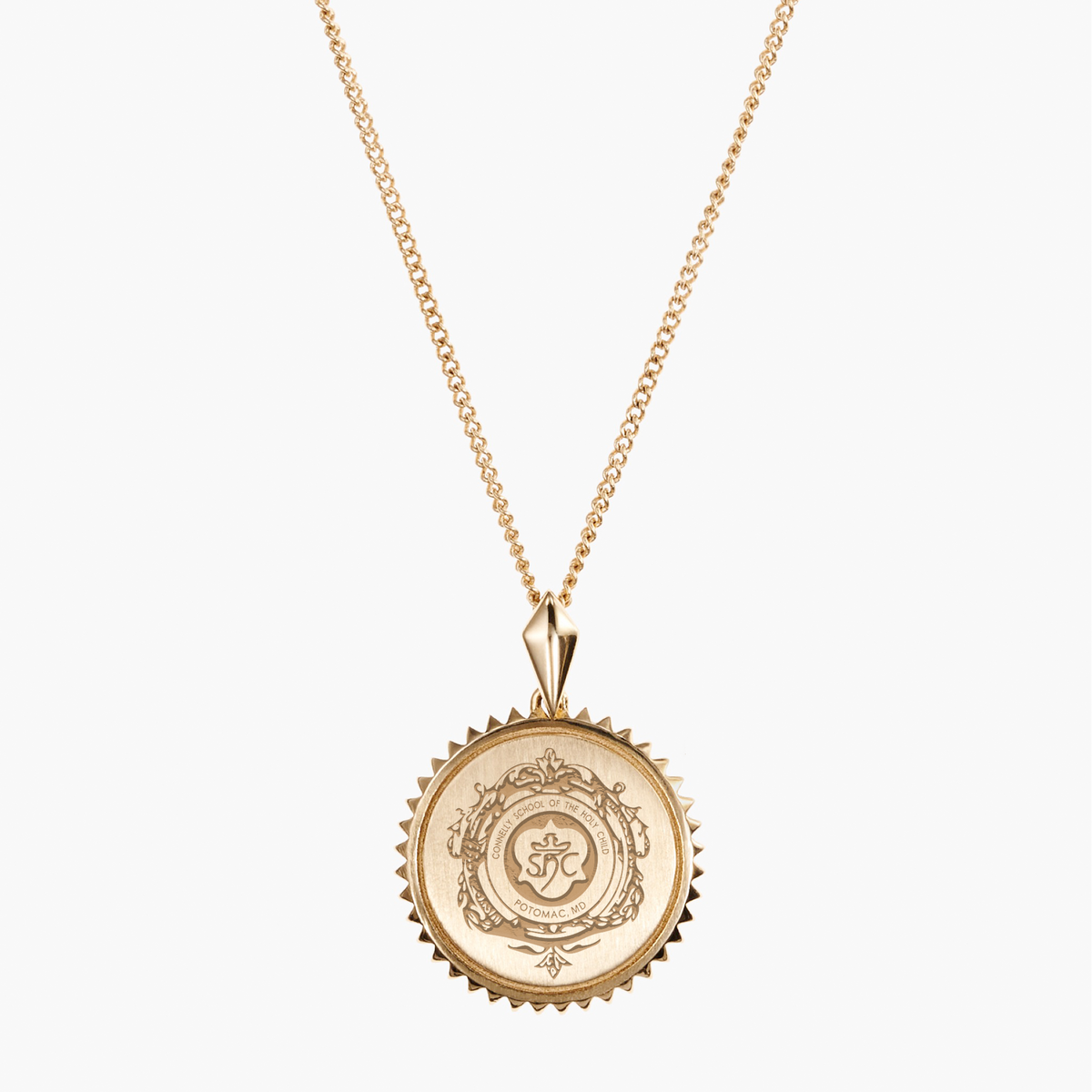 Holy Child Sunburst Pendant