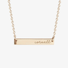 Cornell Horizontal Bar Necklace