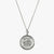 Sterling Silver Dartmouth Crest Sunburst Necklace