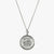 Sterling Silver Dartmouth Crest Sunburst Necklace