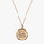 Gold Vermeil 14K Gold Dartmouth Crest Sunburst Necklace