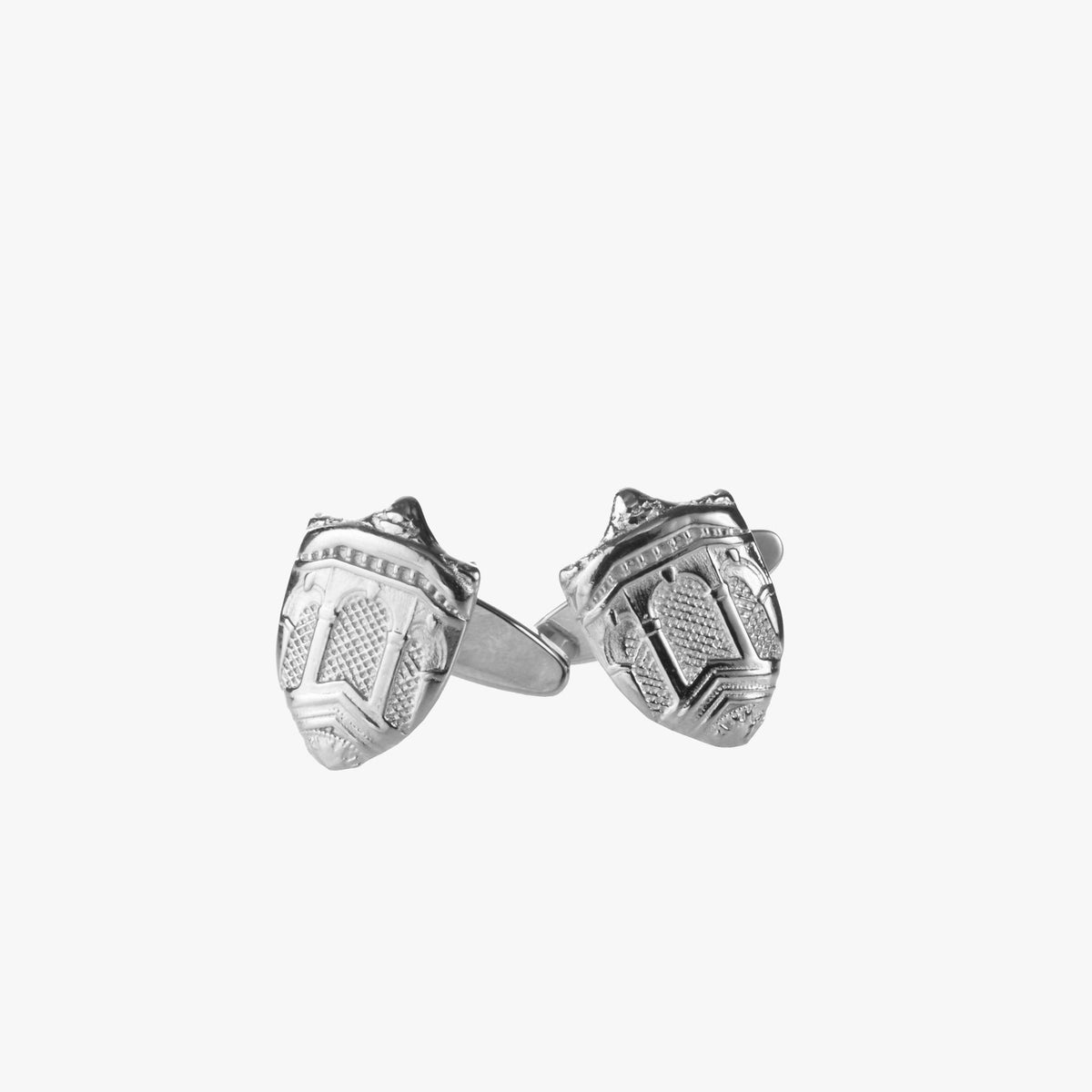 Silver Dartmouth Hall Cufflinks