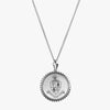 Silver Delta Delta Delta Sunburst Crest Necklace