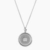 Sterling Silver Gold University of Delaware Crest Sunburst Necklace