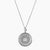 Sterling Silver Gold University of Delaware Crest Sunburst Necklace