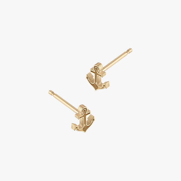 Delta Gamma Anchor Stud Earrings