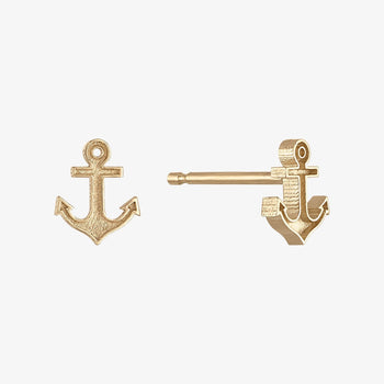 Delta Gamma Anchor Stud Earrings