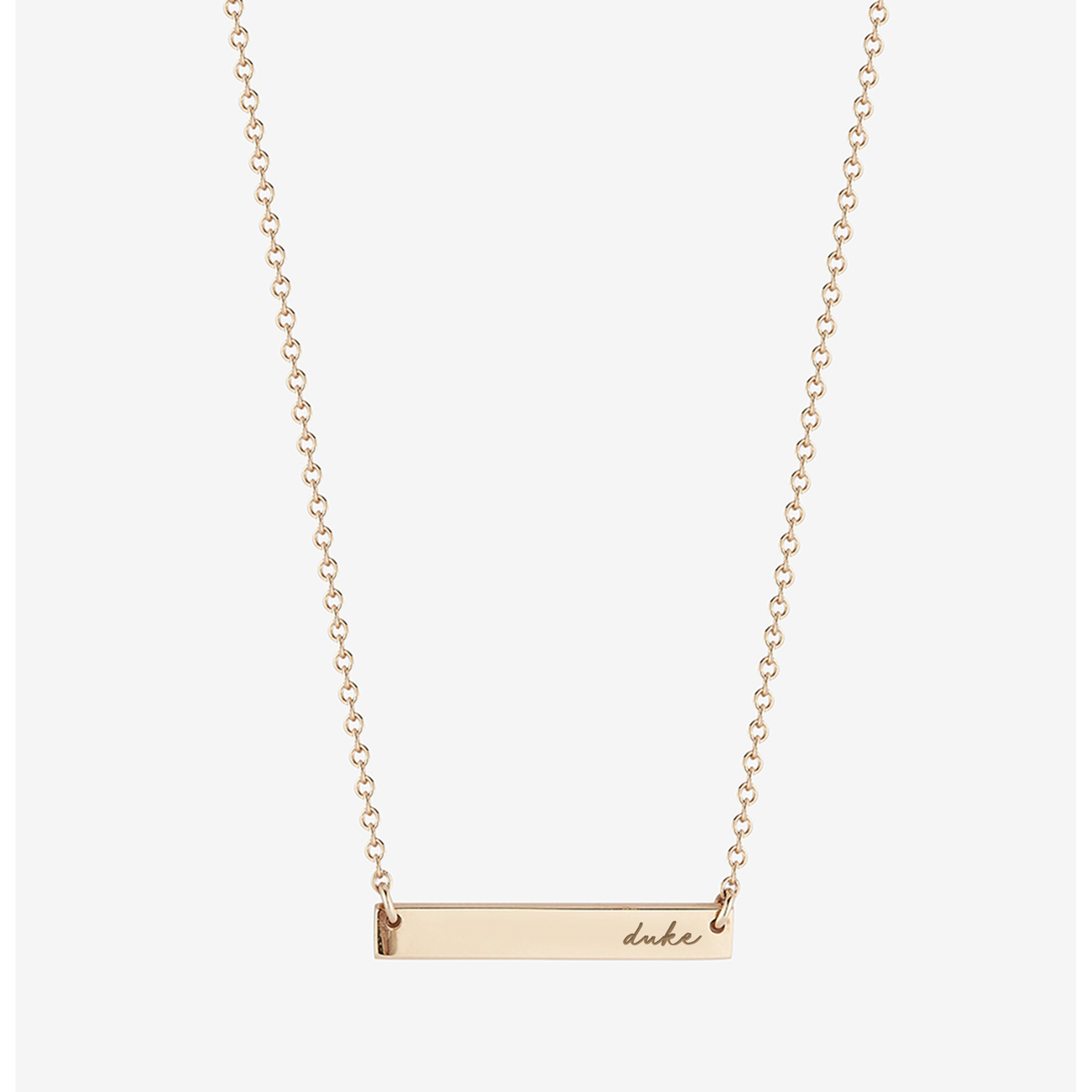 Duke Horizontal Bar Necklace