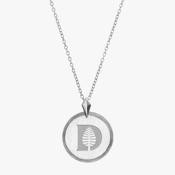 Dartmouth D Pine Florentine Pendant