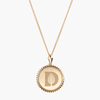 Dartmouth D Pine Sunburst Pendant