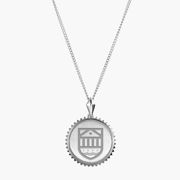 Tuck Shield Sunburst Pendant