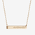 Dartmouth Horizontal Bar Necklace