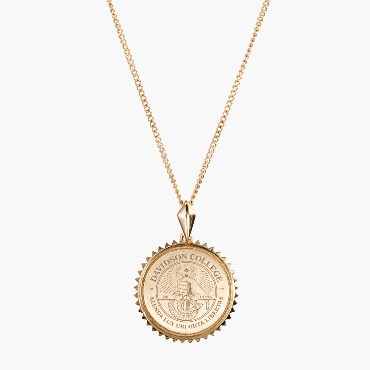 Davidson Seal Sunburst Pendant