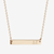Delta Gamma Horizontal Bar Necklace