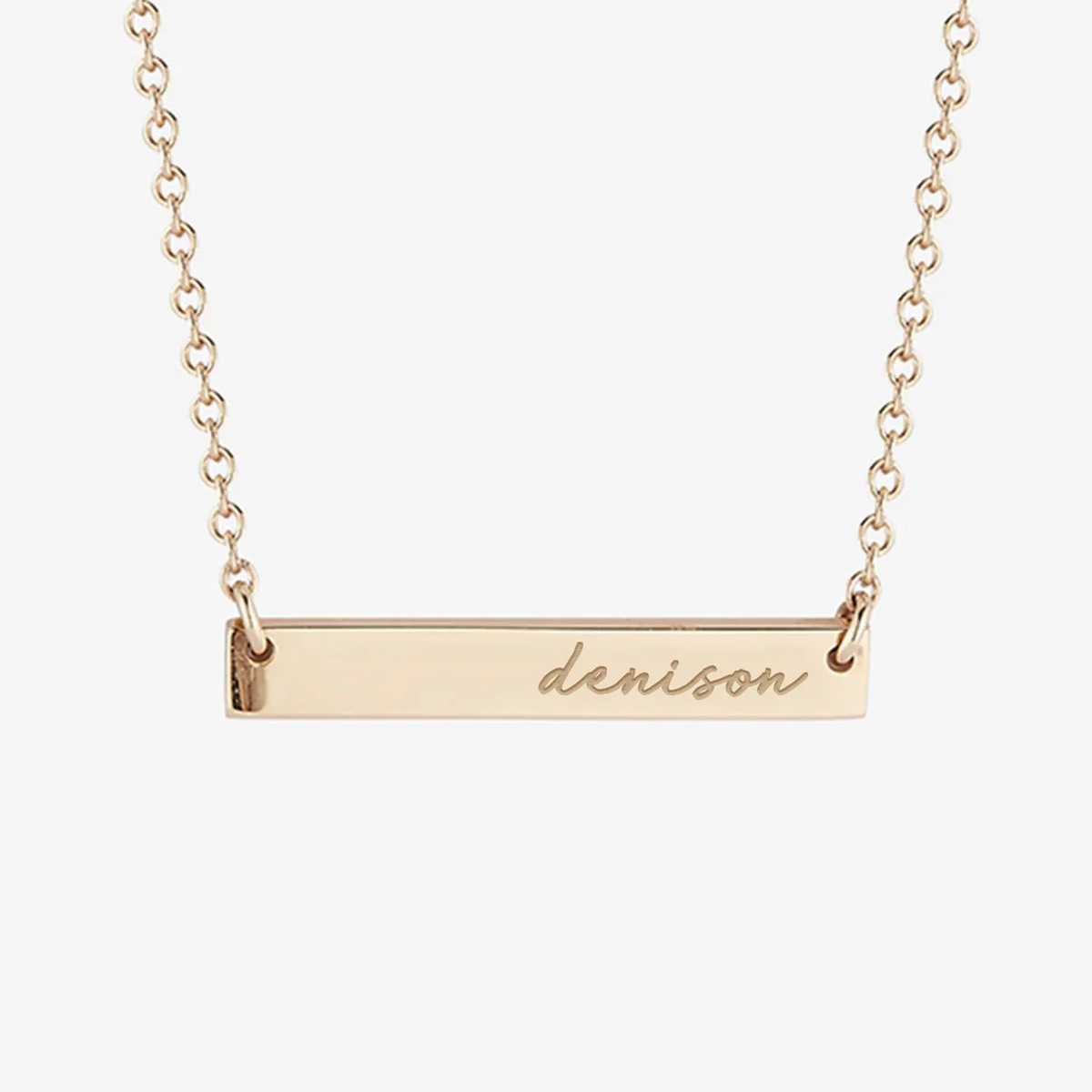 Denison Horizontal Bar Necklace