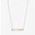 Denison Horizontal Bar Necklace