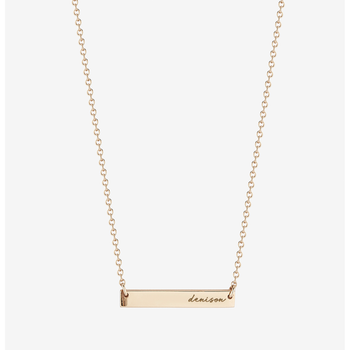 Denison Horizontal Bar Necklace