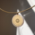 Ole Miss Eye Seal Diamond Florentine Pendant
