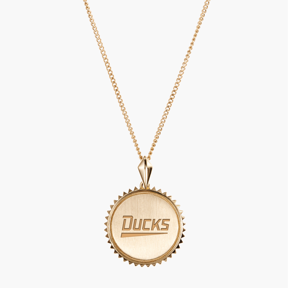 Oregon Softball 60th Anniversary Sunburst Pendant - Copy