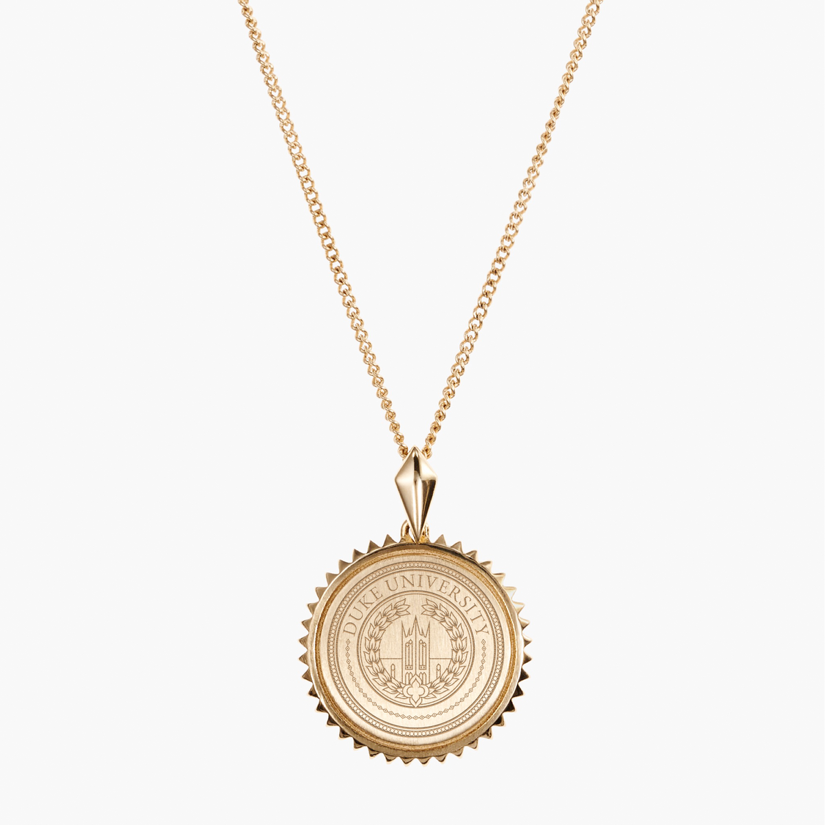 Duke Seal Sunburst Pendant