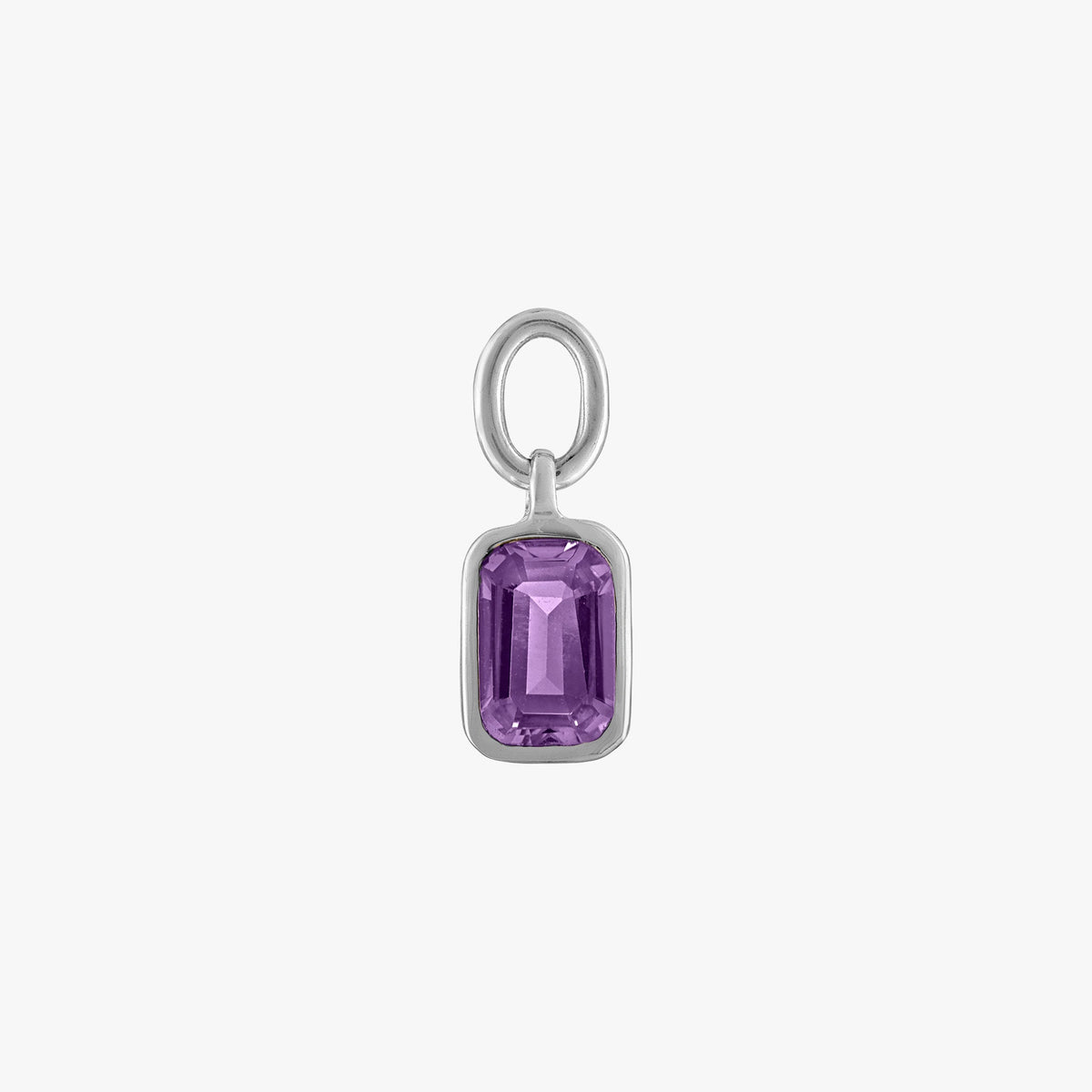 Amethyst Earring Charm