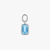 Blue Topaz Earring Charm