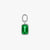 Emerald Earring Charm