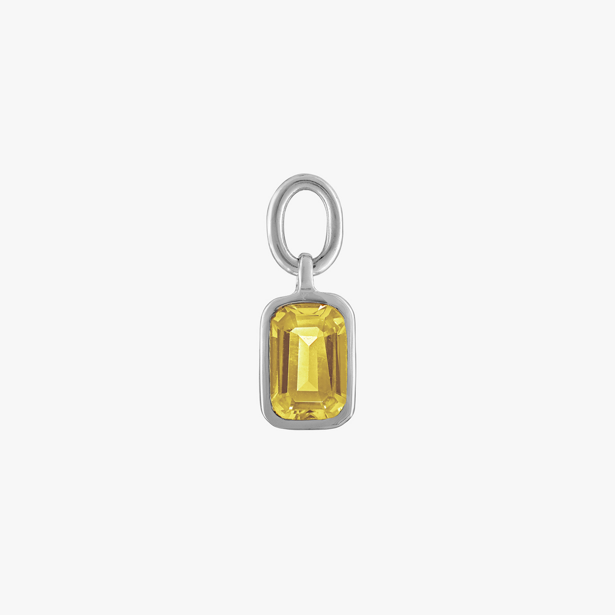 Yellow Citrine Earring Charm