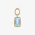 Aquamarine Earring Charm