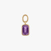 Amethyst Earring Charm