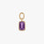 Amethyst Earring Charm