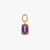 Amethyst Earring Charm