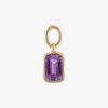 Amethyst Earring Charm