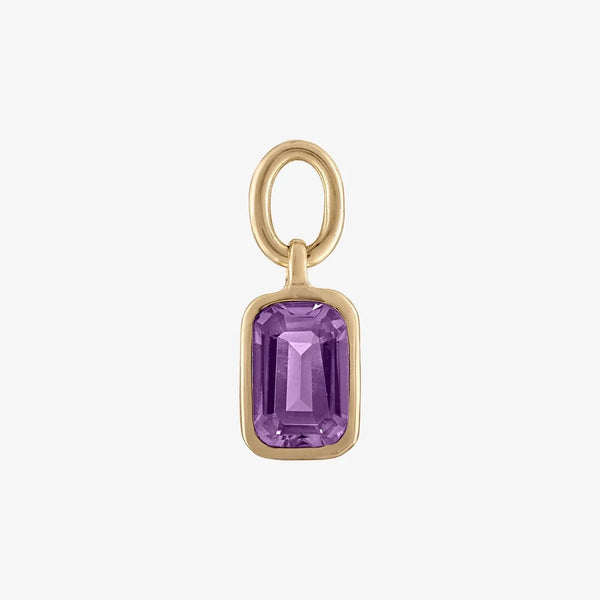 Amethyst Earring Charm