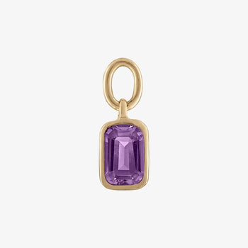 Amethyst Earring Charm